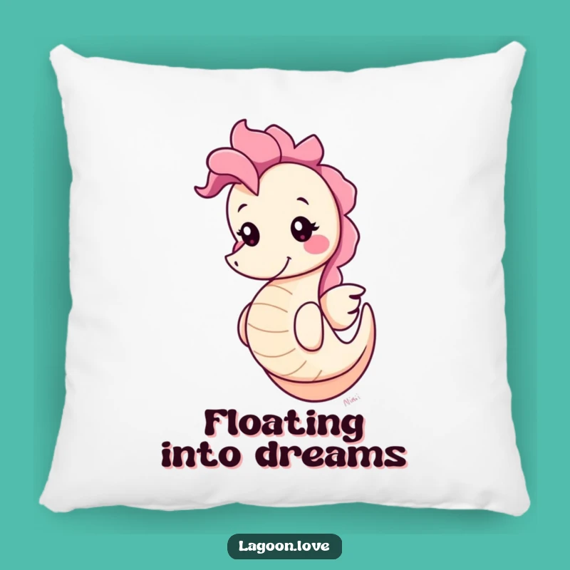 Comfy Funny Seahorse Pillow: Cozy Up with Underwater Fun