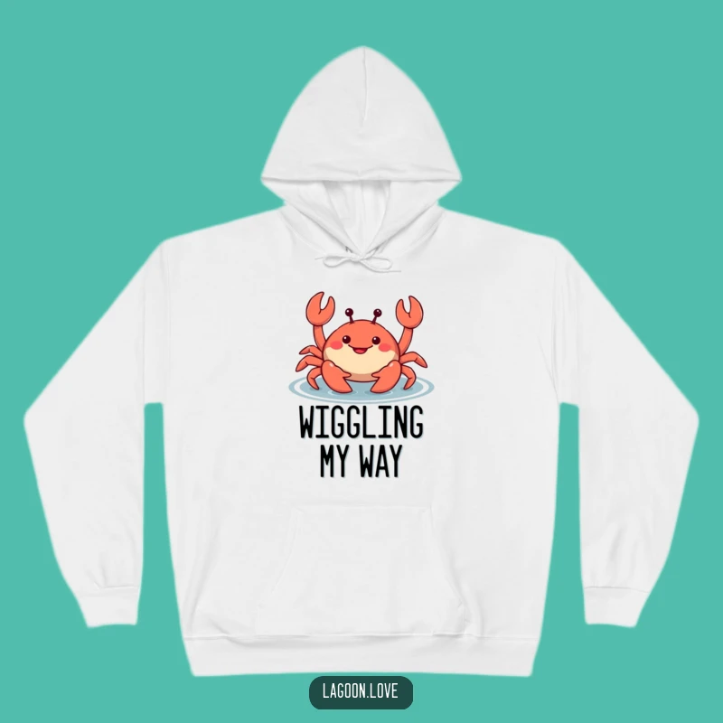 Cozy Funny Crab Hoodie: Warmth and Whimsy from the Shore