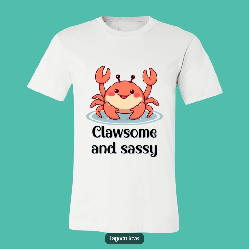 Funny Crab T-Shirt: Wiggle Your Way Through the Day
